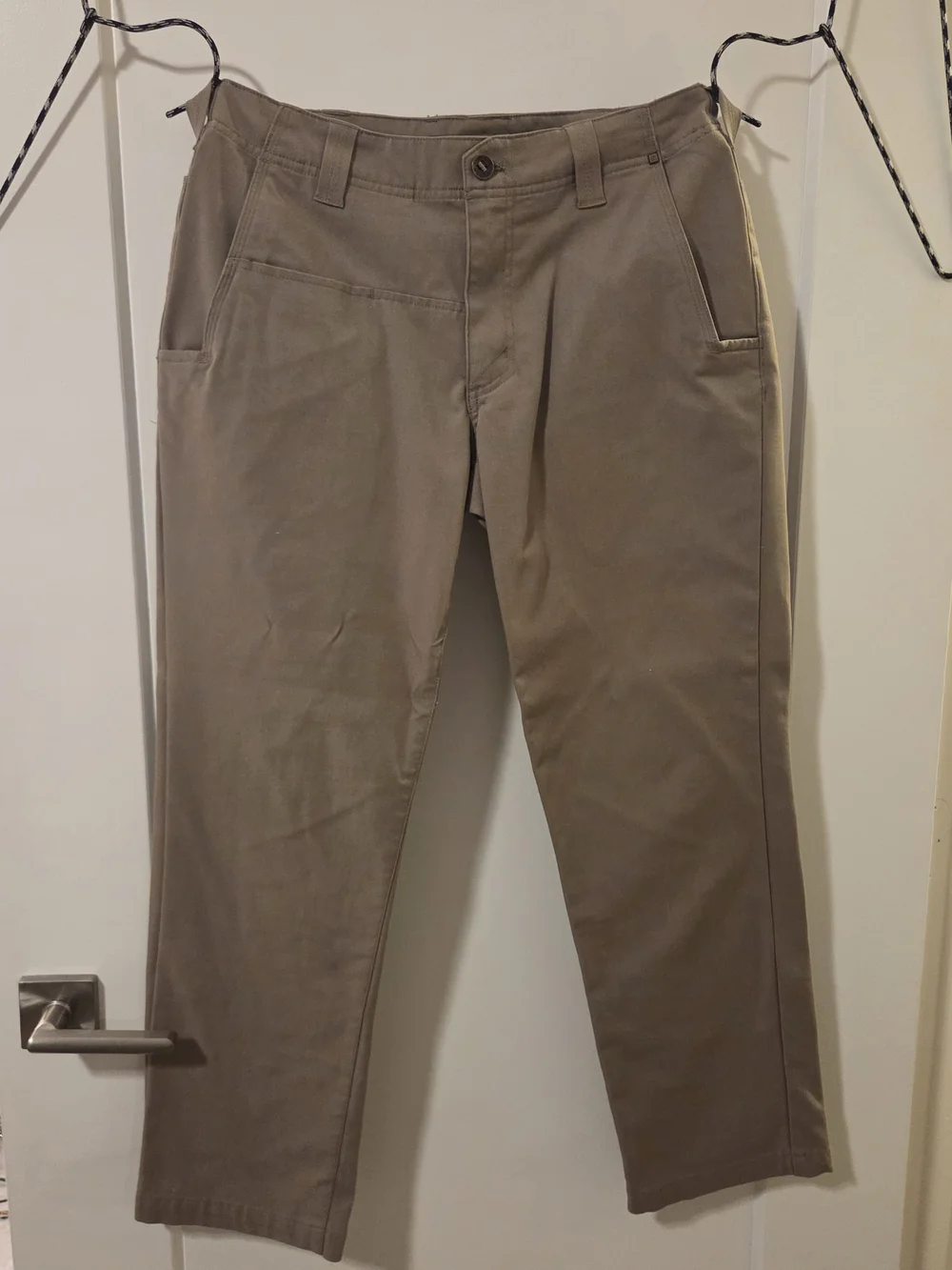 5.11 Tactical Men's Edge Chinos Khaki Straight Skim-Leg Chinos